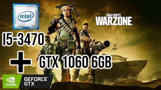 Warzone still playable 2021 using gtx 1060 6gb  core i5 3470 [upl. by Eatnohs608]