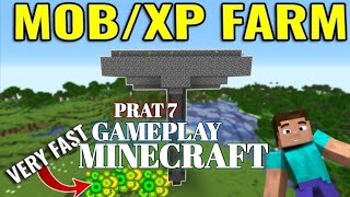 MINECRAFT GAMEPLAY XP FARM PRAT 7 🔥🔥🔥 [upl. by Hummel606]