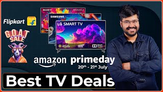 quot🔥 Amazon Prime Days 2024 amp Flipkart Goat Sale Best TV amp AC Deals 📺❄️quot 32 inch to 75 inch [upl. by Beverly971]