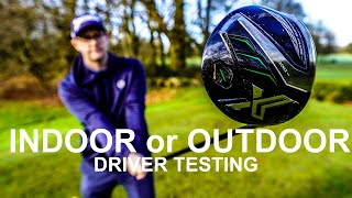 MY NEW DRIVER TOTALLY SHOCKED ME SHOULD INDOOR TESTING BE BANNED [upl. by Gustafson432]