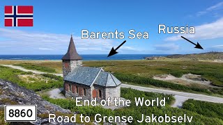 Norway Road to Grense Jakobselv [upl. by Scevour]