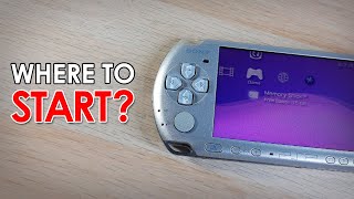 Where to Start Sony PSP [upl. by Einaffets]