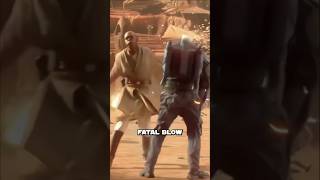 Jango Fetts DELETED Death Scene [upl. by Ytsur]