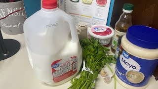 Homemade ranch dressing [upl. by Phenice756]