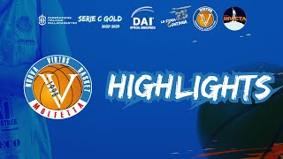 HIGHLIGHTS Sveva Pallacanestro Lucera vs Dai Optical Virtus Molfetta [upl. by Enyluqcaj]