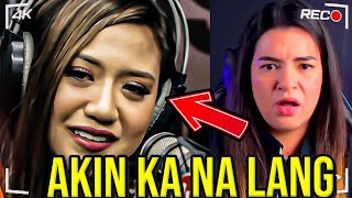 VOCALIST REACTS  MORISSETTE AMON  Akin Ka Na Lang LIVE [upl. by Ellan]