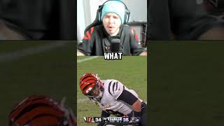 Reaction To Bengals 2pt Conversion Ending nfl nfltrending nflviral nflfootball bengals ravens [upl. by Riorsson638]