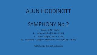 Alun Hoddinott Symphony No2 [upl. by Elohc783]