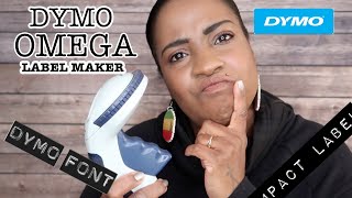 DYMO OMEGA UNBOXING [upl. by Nirrol]