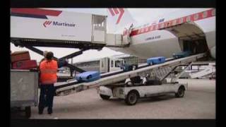 Baggage Handling at Amsterdam Schiphol [upl. by Vittoria]