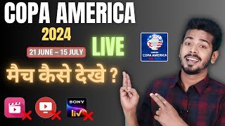 COPA America 2024 Live Telecast in India  COPA America 2024 TV Channel India [upl. by Sawyor]