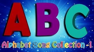 ABC Alphabet Songs for Children  3D ABCD Songs Collection  Volume 1 [upl. by Aicirt]