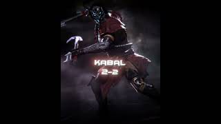 Noob Saibot vs Kabal Mortal Kombat [upl. by Hedy778]