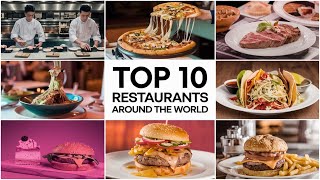 THE BEST FINE DINNING EXPERIENCE TOP 10 RESTAURANTS AROUND THE WORLD [upl. by Adarbil171]