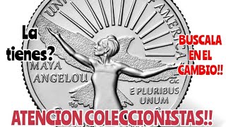 OJO 💸Nueva Moneda De 25 Centavos 2022💰 [upl. by Kasey]