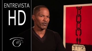 Django Desencadenado  Entrevista Jamie Foxx HD [upl. by Hildegard856]