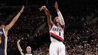 Trail Blazers Knock Down Three After Three After Three [upl. by Ymmac650]