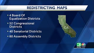 Citizens Redistricting Commission submits new maps to California secretary of state [upl. by Kermie]