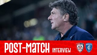 MISTER MAZZARRI NEL POST GARA  CAGLIARIEMPOLI 02  SERIE A [upl. by Parker]