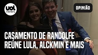 Casamento de Randolfe Rodrigues reúne Lula Alckmin e cúpula do poder em Brasília [upl. by Endora]