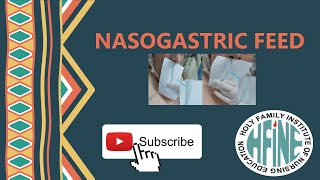 Nasogastric Feeding nursing procedure [upl. by Dreeda]