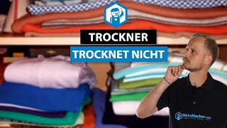 Wäsche nach Trockengang noch feucht  Restfeuchtesensor  Feuchtigkeitssensor reinigen  MeinMacher [upl. by Mirabel]