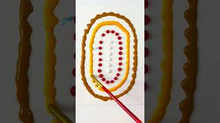 ASMR Sticky colors stickles satisfyingcolourmixing sticke stickyart drawing sticky sticking [upl. by Kania]