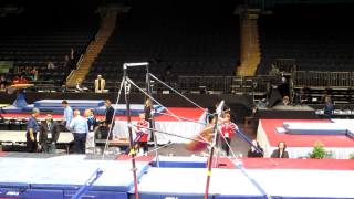 Gabby Douglas  Uneven Bars  2012 ATampT American Cup Podium Training [upl. by Viens]