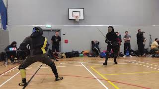 Wessex League 2024 Bristol Open Longsword A Pool 3 08 [upl. by Ayojal896]