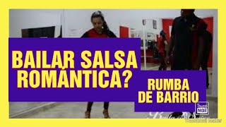 CÓMO BAILAR SALSA ROMÁNTICA DE ALCOBA O ROSA [upl. by Chute145]