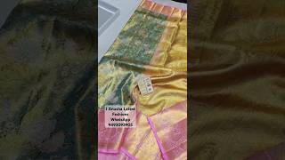 251024  Kanchipuram Pure Silk handloom Sarees Wholesale JAnushaLatestFashions  9493093905 [upl. by Lyrehc]