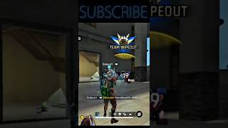 Free fire peak king 😈1vs 4 gameplayyoutubeshorts freefire surajitisback [upl. by Dang]