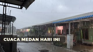 Cuaca Medan Hari Ini  Banjir Flamboyan Medan [upl. by Eelrihs]