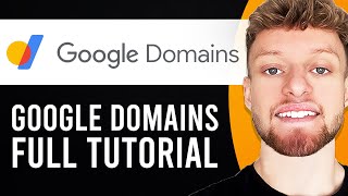 Google Domains Tutorial 2023 Beginners Guide To Buying a Domain [upl. by Evy]