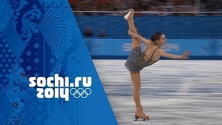 Sotnikovas Gold Medal Winning Performance  Ladies Figure Skating  Sochi 2014 Winter Olympics [upl. by Helsa]