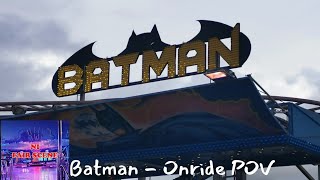 Batman  Albert Cassley  Fundamania Brunswick Moviebowl Derry 2024  Onride POV [upl. by Zanze]