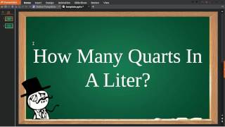 ✅ How Many Quarts In A Liter [upl. by Dulciana720]