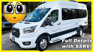 NEW UPGRADED 2024 Coachmen Beyond 22C AWD Ford Transit Camper Van [upl. by Templer329]