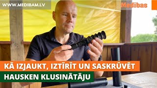 Kā izjaukt iztīrīt un saskrūvēt kopā Hausken klusinātāju [upl. by Gabriel135]