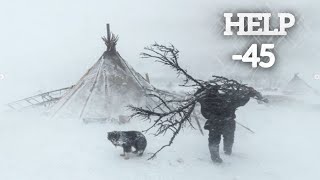 Extreme Winter Camping in Alaska 45C 6 Nights of Extremely Cold Winter Camping in a Hot Tent [upl. by Safire238]