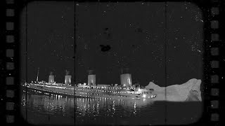 RARE FOOTAGE RMS Titanic Sinking 1912 [upl. by Schulein412]