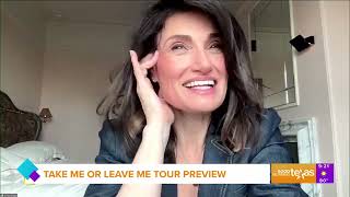 Idina Menzel Promotes Take Me or Leave Me Tour in Dallas 2024 [upl. by Sands]