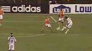 SuperLiga 2007 Semifinals Pachuca vs Houston Dynamo [upl. by Adnawahs]