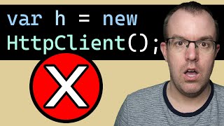 Use HttpClient the correct way to avoid socket exceptions [upl. by Orutra178]