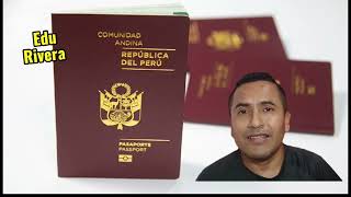 Nuevo costo del pasaporte peruano 2024 y vigencia de 10 años [upl. by Haodnanehs]