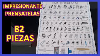 Espectacular kit de 82 PRENSATELAS ¡ unboxing [upl. by Thetes]