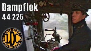 Spektakuläre Sonderfahrt mit der Dampflok 44 225 44 22259  Dezember 1994 [upl. by Drofniw]