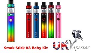 Smok Stick V8 Baby Kit Review [upl. by Naivatco458]