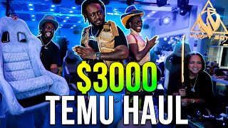 The FREAKIEST Temu Haul EVER TPain spends another 3000 😂🔥 [upl. by Mela501]