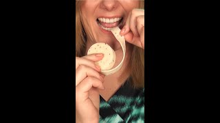 👆🏼👆🏼👆🏼 Long version 👉🏼 Wanna get sleepy 👉🏼 Gum Chewing amp Yawning 🥱  ASMR shorts [upl. by Leerzej]